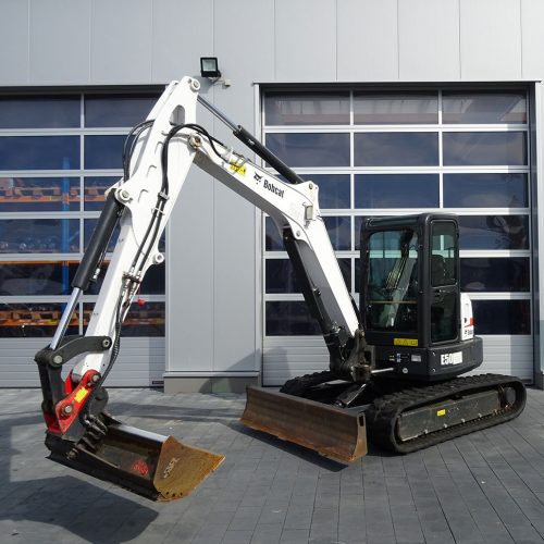 Bobcat E50 mit MS03 Aufnahme