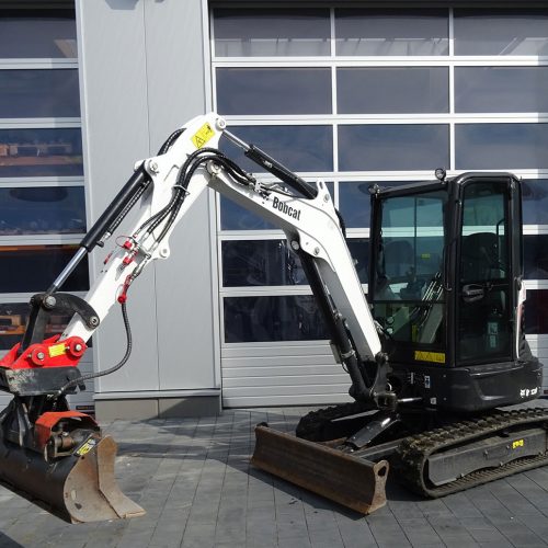 Bobcat E27 mit MS03 Aufnahme